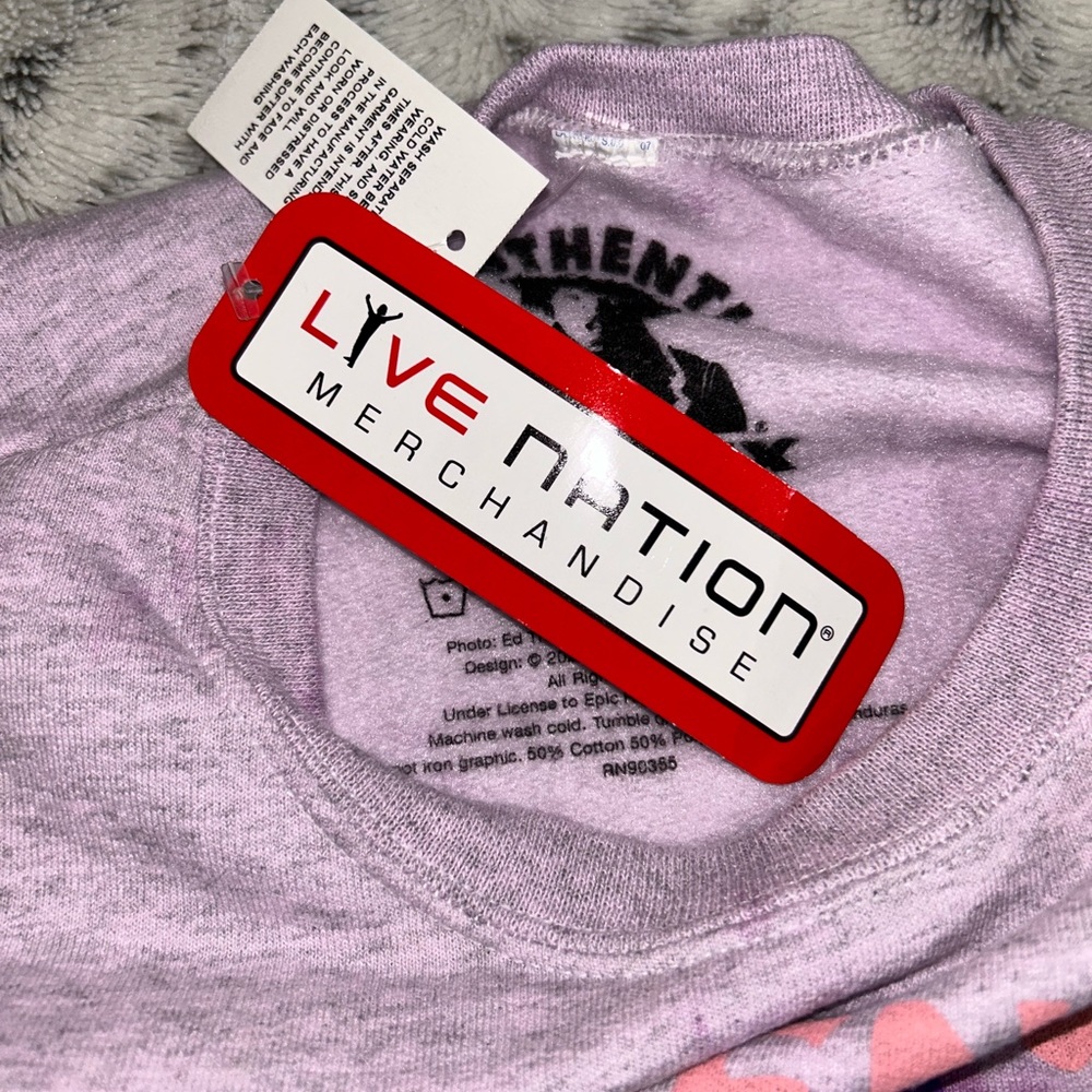 π NWT Jimi Hendrix Live Nation Officially Licensed Crewneck Tie Dye Sweatshirt - Picture 8 of 11